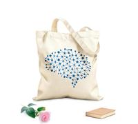 AILOONG Cabane réutilisable Les connexions cérébrales, l'étude au bureau, inspirée par les connexions cérébrales tissu épais de 340g/m² Slogan personnalisable