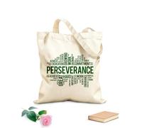 AILOONG Cabane réutilisable persévérance, bureau, mots inspirants, lettres, réussite professionnelle, travail d'équipe tissu épais de 340g/m² Slogan personnalisable