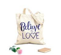 AILOONG Cabane réutilisable tissu épais de 340g/m² Citations inspirantes : Croire en l'amour Slogan personnalisable