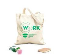 AILOONG Cabane réutilisable tissu épais de 340g/m² collaborer créer connecter travailler style de bureau Slogan personnalisable