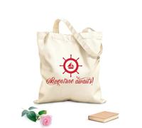 AILOONG Cabane réutilisable tissu épais de 340g/m² L'aventure du bateau à roue vous attend dans un style nautique maritime Slogan personnalisable