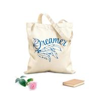 AILOONG Cabanes imprimés haute définition Attrape-rêves volant style plume de rêveur tissu épais de 340g/m² Réutilisable