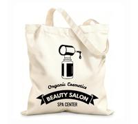 AILOONG Cabanes imprimés haute définition Centre de spa Badge du salon de beauté tissu épais de 12 oz Réutilisable 25x30cm Petit