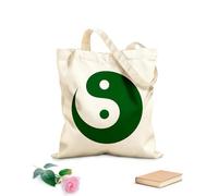 AILOONG Cabanes imprimés haute définition Cercle, symbole d'harmonie et d'équilibre, Yin et Yang tissu épais de 340g/m² Réutilisable