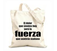 AILOONG Cabanes imprimés haute définition Citations inspirantes : Ce que vous ressentez aujourd'hui deviendra votre force demain. tissu épais de 12 oz Réutilisable 25x30cm Petit