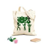 AILOONG Cabanes imprimés haute définition Travail d'équipe, employé de bureau, puzzles tissu épais de 340g/m² Réutilisable