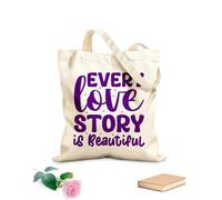 AILOONG Cabanes réutilisables Chaque histoire d'amour est belle tissu épais de 340g/m² Pliable