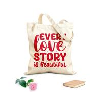 AILOONG Cabanes réutilisables Chaque histoire d'amour est belle tissu épais de 340g/m² Pliable