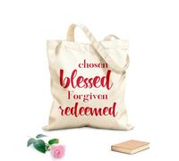 AILOONG Cabanes réutilisables Choisi, béni, pardonné, racheté tissu épais de 340g/m² Pliable