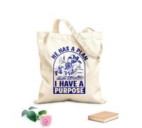 AILOONG Cabanes réutilisables Il a un plan, j'ai un but. Message chrétien inspirant tissu épais de 340g/m² Pliable