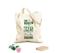 AILOONG Cabanes réutilisables Les meilleurs vins sont ceux que l'on boit entre amis. tissu épais de 340g/m² Pliable