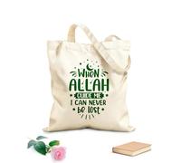 AILOONG Cabanes réutilisables Quand Allah me guidera, je ne serai jamais perdu. Meilleures citations islamiques. tissu épais de 340g/m² Pliable