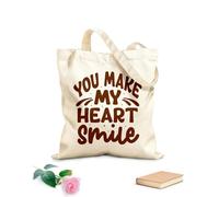 AILOONG Cabanes réutilisables tu fais sourire mon cœur design tissu épais de 340g/m² Pliable