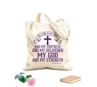 AILOONG Cabanes réutilisables Verset biblique Christianisme Foi Jésus Seigneur Dévot tissu épais de 340g/m² Pliable