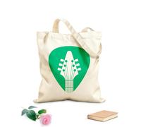 AILOONG Guitariste médiateur de guitare acoustique, musicien Sac de courses en toile de coton tissu épais de 340g/m² Utilise comme sac cadeau