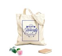 AILOONG Joyeux Noël au paradis. Souvenir de Noël. Famille commémorative. Cabane à poignée plate tissu épais de 340g/m² Remplace le cartable