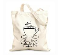 AILOONG Le café est toujours un aliment de base. On peut toujours utiliser du café. Cabane à poignée plate tissu épais de 12 oz Remplace le cartable 31x36cm Moyen