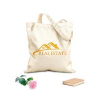 AILOONG Lettre de location de maison à un agent immobilier Cabane en toile écrue tissu épais de 340g/m² Utilise comme sac à outils