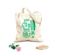 AILOONG Sac cadeau pour bouteille de vin en toile anciens totems ou symboles mayas et aztèques tissu épais de 340g/m² S'accorde avec les vêtements