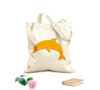 AILOONG Sac cadeau pour bouteille de vin en toile Musée marin des dauphins - Salle des enfants tissu épais de 340g/m² S'accorde avec les vêtements