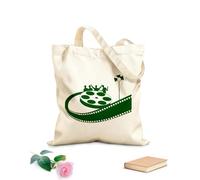 AILOONG Sac de courses en toile de coton Cinéma Bobbin Film Spotlight tissu épais de 340g/m² Utilise comme sac cadeau