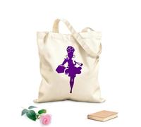 AILOONG Sac de courses en toile de coton Salon de beauté pour femmes, boutique de mode pour filles tissu épais de 340g/m² Utilise comme sac cadeau