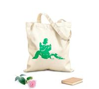 AILOONG Sac de plage en polyester et coton Maître de Kung Fu sportif, garçon aux arts martiaux tissu épais de 340g/m² Matière douce pour la peau