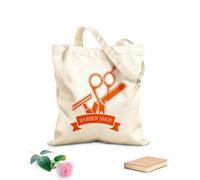 AILOONG Sac de plage en polyester et coton Salon de coiffure, ciseaux, rasoir, coupe de cheveux tissu épais de 340g/m² Matière douce pour la peau