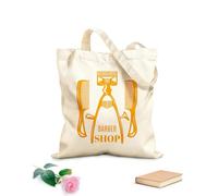 AILOONG Sac de plage en polyester et coton Salon de coiffure pour hommes, ciseaux, outils de barbier tissu épais de 340g/m² Matière douce pour la peau