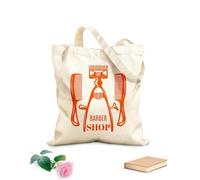 AILOONG Sac de plage en polyester et coton Salon de coiffure pour hommes, ciseaux, outils de barbier tissu épais de 340g/m² Matière douce pour la peau