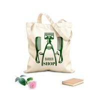 AILOONG Sac de plage en polyester et coton Salon de coiffure pour hommes, ciseaux, outils de barbier tissu épais de 340g/m² Matière douce pour la peau