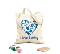 AILOONG Sac de plage en polyester et coton tissu épais de 340g/m² J'adore coudre ! Boutique de couture, magasin de vêtements, mode Matière douce pour la peau