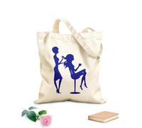 AILOONG Sac de plage en polyester et coton tissu épais de 340g/m² Salon de beauté Salon de coiffure Coiffeur Salon de beauté Matière douce pour la peau