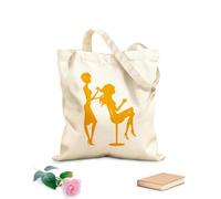 AILOONG Sac de plage en polyester et coton tissu épais de 340g/m² Salon de beauté Salon de coiffure Coiffeur Salon de beauté Matière douce pour la peau