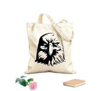 AILOONG Sac en toile Idée de maison d'oiseau tête d'aigle tissu épais de 12 oz Sac à dessin 31x36cm Moyen