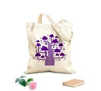 AILOONG Sacs à main en polyester et coton Internet, cloud, technologies de communication, informatique tissu épais de 340g/m² Utilise comme trousse de maquillage