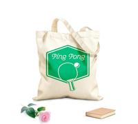 AILOONG Sacs à main en polyester et coton Jeux de ping-pong Raquette de tennis tissu épais de 340g/m² Utilise comme trousse de maquillage