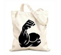 AILOONG Sacs à main en polyester et coton Musculation, sports de musculation, gymnastique, centre de remise en forme tissu épais de 12 oz Utilise comme trousse de maquillage 25x30cm Petit