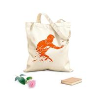 AILOONG Sacs à main en polyester et coton Résumé des jeux de tennis de table et de sport avec balle tissu épais de 340g/m² Utilise comme trousse de maquillage