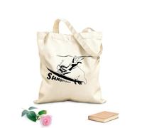 AILOONG Sacs à main en polyester et coton Surf Sunset Beach Océan Sports nautiques tissu épais de 12 oz Utilise comme trousse de maquillage 35x40cm Grand