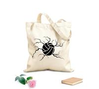 AILOONG Sacs à main en polyester et coton tissu épais de 12 oz Beach-volley-ball, sport de balle Utilise comme trousse de maquillage 31x36cm Moyen