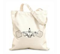 AILOONG Sacs à main en polyester et coton tissu épais de 12 oz Centre de remise en forme Sports à domicile Gymnastique Barre Force musculaire Utilise comme trousse de maquillage 31x36cm Moyen