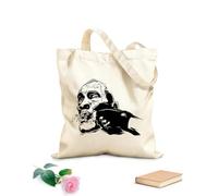 AILOONG Sacs à main en polyester et coton tissu épais de 12 oz Combat de KO en arts martiaux mixtes (MMA) Utilise comme trousse de maquillage 25x30cm Petit