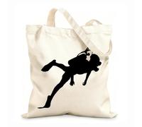 AILOONG Sacs à main en polyester et coton tissu épais de 12 oz Plongée sous-marine en mer et en océan Utilise comme trousse de maquillage 35x40cm Grand