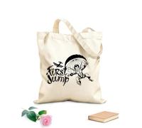 AILOONG Sacs à main en polyester et coton tissu épais de 12 oz Premier saut en parachute, sport extrême, parachutisme Utilise comme trousse de maquillage 25x30cm Petit