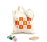 AILOONG Sacs à main en polyester et coton tissu épais de 340g/m² Pièces d'échecs, jeu d'échecs, club d'échecs, échiquier Utilise comme trousse de maquillage