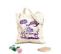 AILOONG Sacs bandoulière en toile de coton Il est temps de trop réfléchir à l'art de créer des problèmes qui n'existaient pas. tissu épais de 340g/m² Utilise comme sac à outils