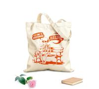 AILOONG Sacs bandoulière en toile de coton Il est temps de trop réfléchir à l'art de créer des problèmes qui n'existaient pas. tissu épais de 340g/m² Utilise comme sac à outils