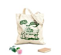 AILOONG Sacs bandoulière en toile de coton Il est temps de trop réfléchir à l'art de créer des problèmes qui n'existaient pas. tissu épais de 340g/m² Utilise comme sac à outils