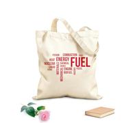 AILOONG Sacs bandoulière en toile de coton Nuage de mots tissu épais de 340g/m² Utilise comme sac à outils